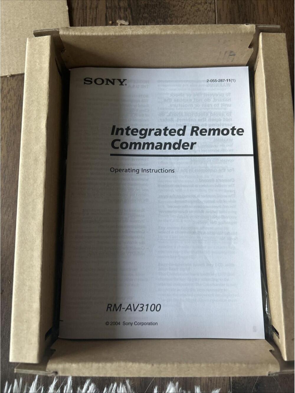 Sony Integrated Remote Commander RM-AV3100 Touch Screen Programmable Control - Picture 3 of 10